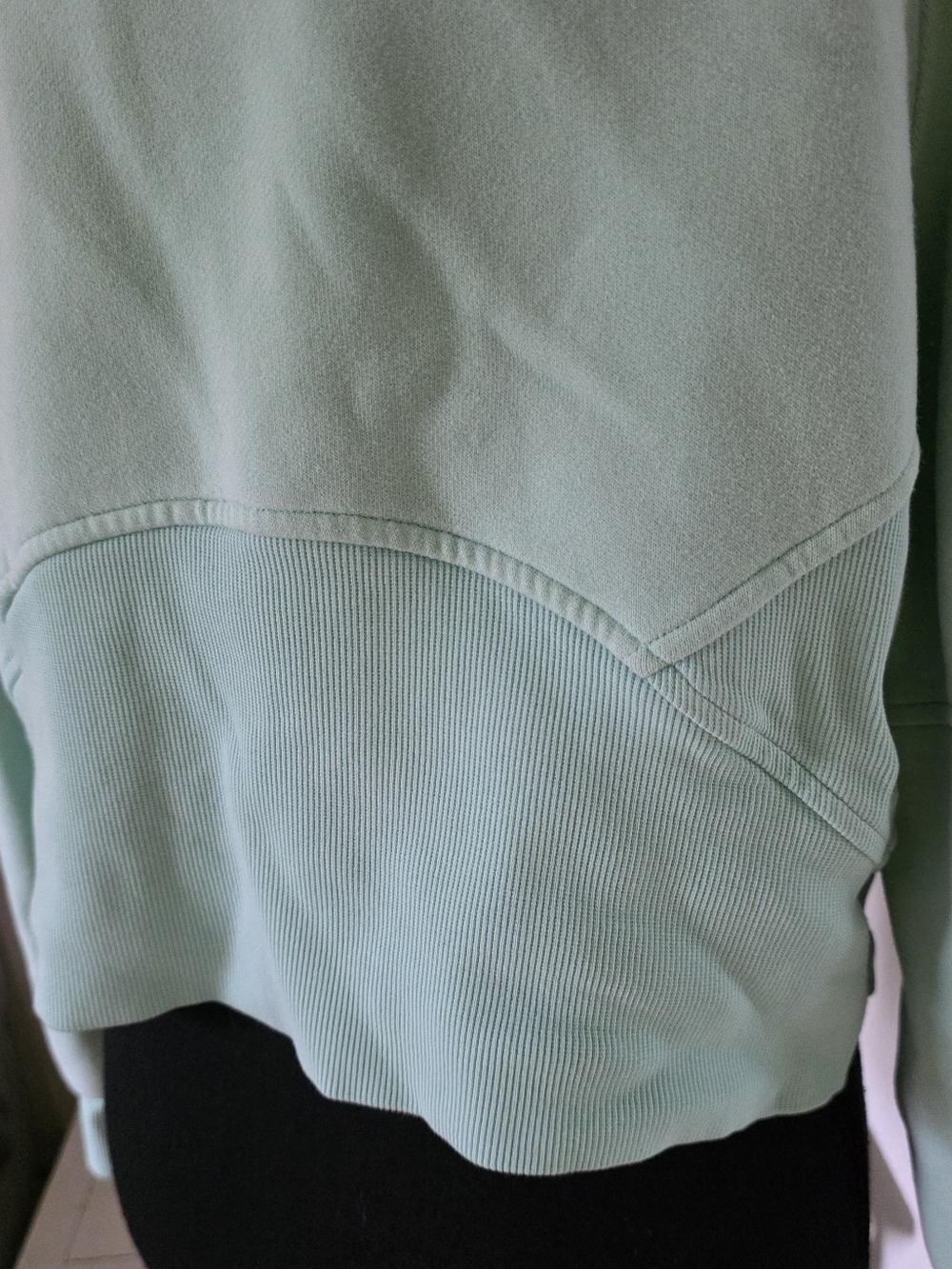 Lululemon Scuba Oversized Half-Zip Hoodie Delicate Mint - Picture 11 of 12